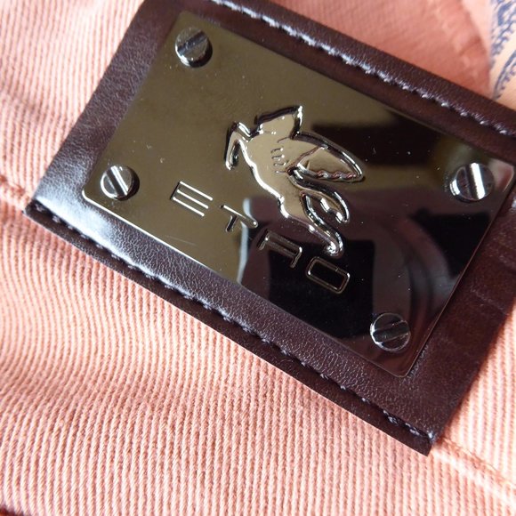 ETRO COTTON BLEND JEANS, SZ 28=US 4, PRE-OWNED EXC - Picture 4 of 10